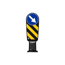 FM Trafik 300 mm Esnek Refüj Başı Levhası