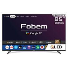 Fobem MT85EG8000QF 85 inç 216 Ekran 4K Ultra HD Google QLED TV