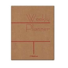Folix Book 15.5x23 cm 54 Yaprak 2'li Haftalık Planlayıcı