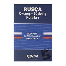 Fono Yayınları Rusça Okunuş-Söyleniş Kuralları