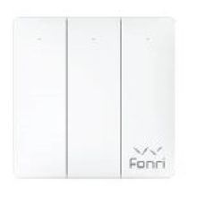 Fonri WF3-EL3-0203-03 Wi-Fi 3'lü Duvar Anahtarı