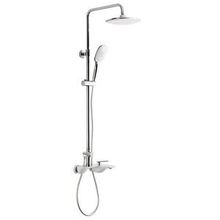 Fontana FG-1554 Krom Beyaz Banyo Bataryalı Duş Sistemi