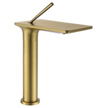 Fontana FJ-5022 Fırçalanmış Altın Lavabo Bataryası
