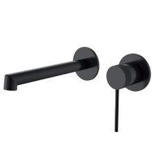 Fontana FJ-A2005 Mat Siyah Ankastre Lavabo Bataryası