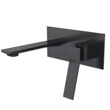 Fontana FJ-A3005 Mat Siyah Ankastre Lavabo Bataryası