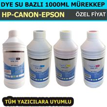 For HP Photosmart D5460 Printer 4 Renk 1000 ml Uyumlu Kartuş Dolum Mürekkebi Seti