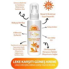 For You Gold 100 ml Spf 50+ Leke Karşıtı ve Güneş Koruyucu Yüz Kremi