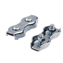 Force Chain Duplex Clip 8 mm 10 Adet Çiftli Çelik Halat Klipsi