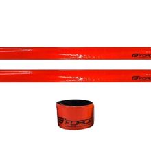 Force Fosforlu Kırmızı 38 cm Kol Paça Bandı