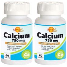 Force Nutrition Calcium 750 mg 2x60 Tablet