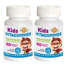 Force Nutrition Kids Vitagummies Multivitamin 2x60 Çiğnenebilir Tablet