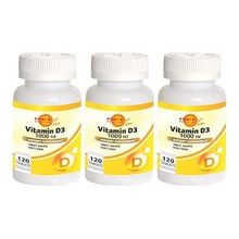 Force Nutrition Vitamin D 1000 IU 3x120 Tablet Takviye Edici Gıda