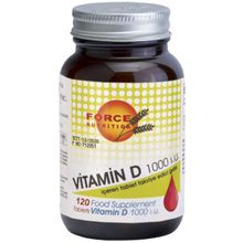 Force Nutrition Vitamin D 1000 mcg 2x120 Tablet