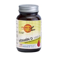 Force Nutrition Vitamin D3 1000 IU İçeren 120 Tablet