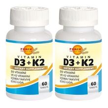 Force Nutrition Vitamin D3 K2 2x60 Tablet