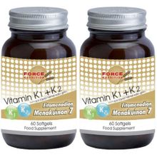 Force Nutrition Vitamin K1 K2 2x60 Kapsül