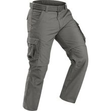 Forclaz Travel 100 Haki Modüler Kargo Erkek Outdoor Pantolon