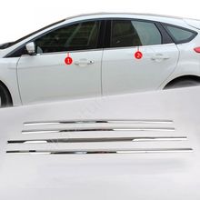 Ford Focus 2 2005-2011 Krom Cam Çıtası