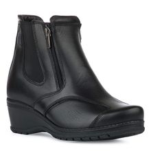 Forelli 25-652 Hakiki Deri 38 Siyah Kadın Bot