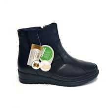 Forelli 25157 Siyah Comfort Fermuarlı Kadın Bot