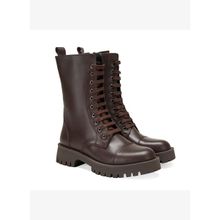 Forelli 25652 Kahve Deri Halluks Comfort Kadın Bot