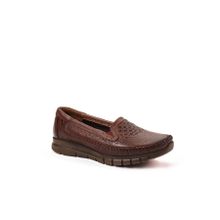 Forelli Eterna-G Taba Comfort Kadın Deri Ayakkabı