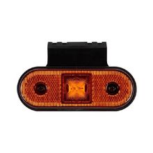 Formplas FR0193-Y Sarı Oval İşaret Braketli 4 115 mm 12V-24V Ledli Lamba
