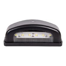 Formplas FR0215-BL Siyah Plaka 6 12V-24V Ledli Lamba