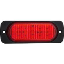 Formplas FR0278-R Kırmızı Mercekli Cam 12 Ledli 115 mm 12V-24V Parmak Lamba