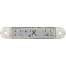 Formplas FR0304-W Beyaz Çift Sıra 12 Ledli 130 mm 12V-24V Parmak Lamba