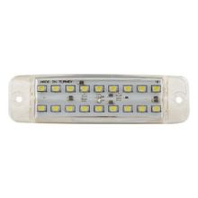 Formplas FR0316-W Beyaz Çift Sıra 18 Ledli 100 mm 12V-24V Parmak Lamba