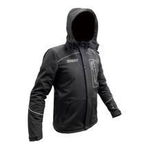 Forte GT 2001084 Babil Softshell Siyah Motosiklet Montu