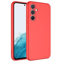 Forzacase Samsung Galaxy A34 Liquid Serisi İçi Kadife Lansman Silikon Pembe Cep Telefonu Kılıfı