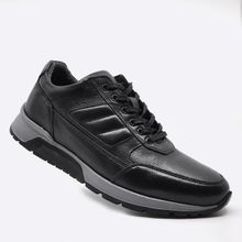 Fosco 2720 306 Siyah Hakiki Deri Sneaker Ayakkabı