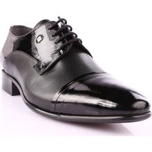 Fosco 9Y2239-4 Siyah Rugan Erkek Klasik Ayakkabı