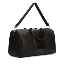 Fossil 2001 Siyah Vegan Deri Silindir Model El Valizi