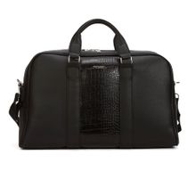 Fossil 2002 Siyah Vegan Deri Silindir Model El Valizi