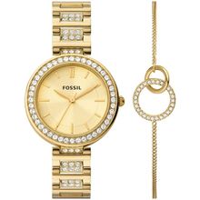 Fossil FBQ3903SET Kadın Kol Saati ve Bileklik Seti