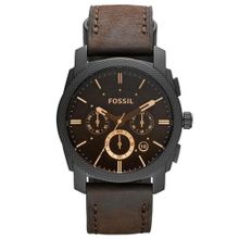 Fossil FS4656 Kahverengi Analog Deri Kayış Spor Erkek Kol Saati