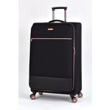 Fossil FSL027 Ultra Light Siyah Büyük Kumaş Valiz