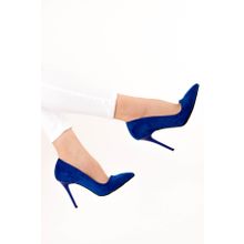 Fox Shoes 8922151902 Mavi Kadın Topuklu Ayakkabı