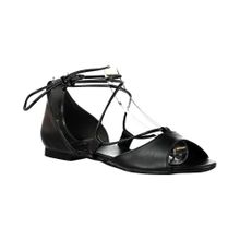 Fox Shoes B726547309 Siyah Kadın Sandalet