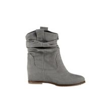 Fox Shoes C735041202 Gri Süet Kadın Bot