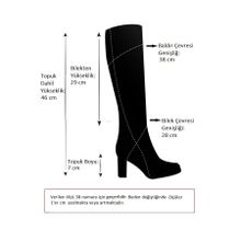 Fox Shoes E674250009 Taba Kadın Çizme