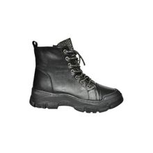 Fox Shoes R602889909 Siyah Taş Detaylı Kadın Bot