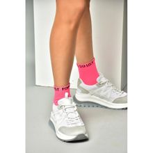 Fox Shoes S973113002 Beyaz Süet Kadın Spor Ayakkabı