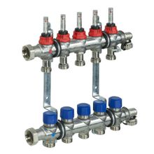 Fraenkische 12 Ağızlı Debi Göstergeli Paslanmaz Çelik Kollektör