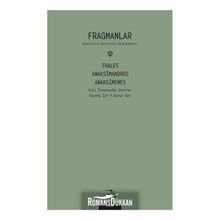 Fragmanlar - Anaksimandros Anaksimenes Thales