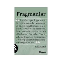 Fragmanlar - Herakleitos