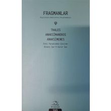 Fragmanlar: Kişilikleri-Doktrinleri-Alımlanmaları - Anaksimandros